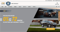 Desktop Screenshot of birdchevrolet.com